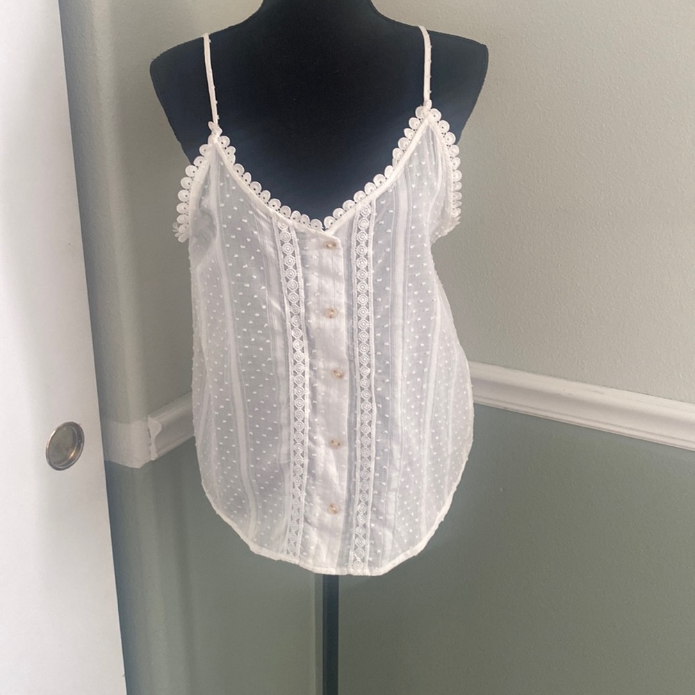 Large Ivory Tank/Camisole